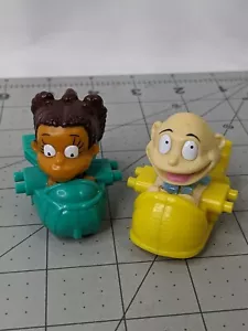 Burger King Rugrats in Paris Tommy Susie Coaster Car Toy Reptarland - Picture 1 of 6