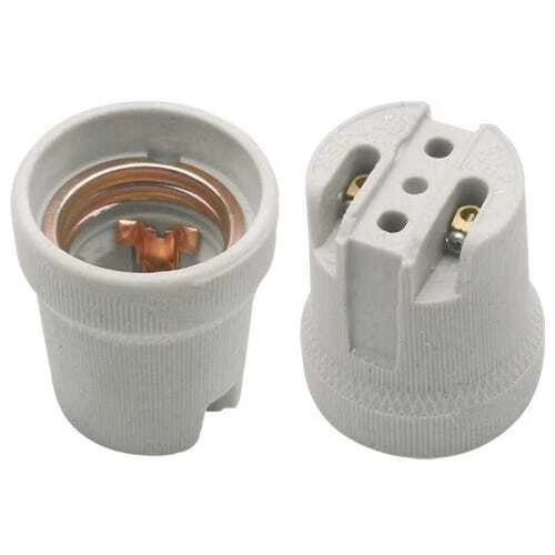 Douille en céramique pour Lampes / Ampoules (E27) - Photo 1/1