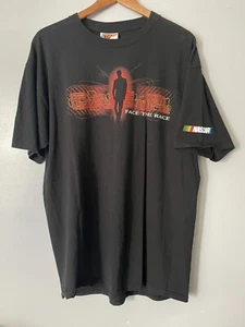 Vintage Y2K 2003 Nascar Winston Cup Dale Earnhardt Jr Face The Race Shirt L - Picture 1 of 7