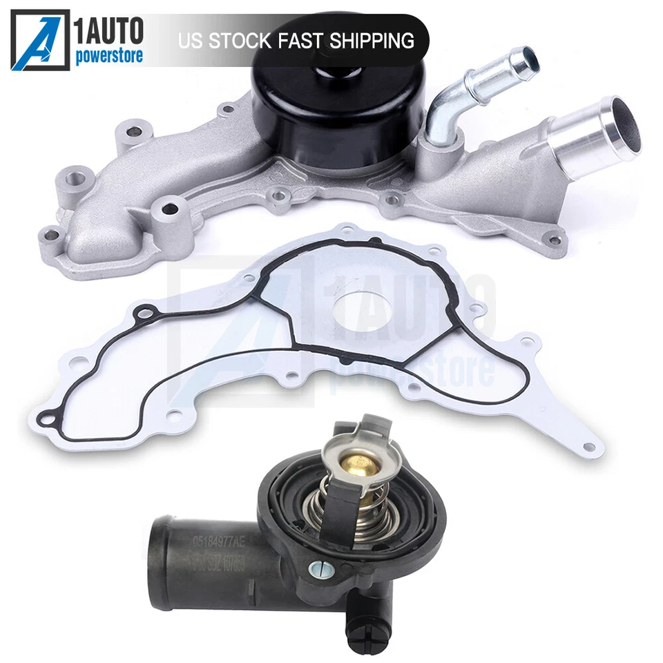 Water Pump Thermostat For 2011-2016 Chrysler 300 Dodge Charger Challenger 3.6L - Image 1 of 4