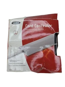 Belkin Cord Concealer - On-Floor Cable Cover - 6 Feet Grey - Picture 1 of 5