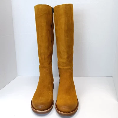 Женские высокие сапоги Kork-Ease Sydney карри/желтые искусственно состаренные размер США 6 - Изображение 1 из 4