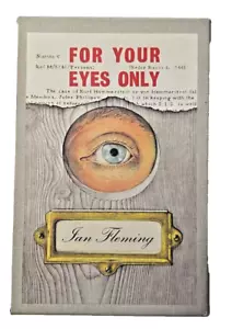 Vintage For Your Eyes Only Buch von Ian Fleming Erstausgabe Bibliothek HC mit Hülle - Bild 1 von 5