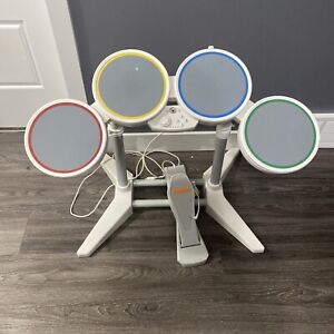 Nintendo Wii Rock Band Wired Drum Set with Pedal/ GOOD CONDITION
