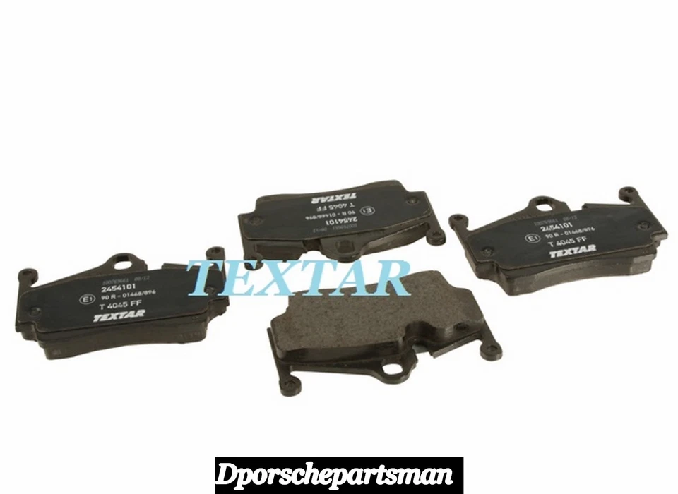 Juego de pastillas de freno traseras Porsche Boxster/Cayman TEXTAR NUEVO #NS Foto 1 de 1