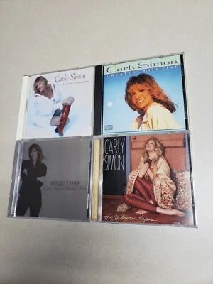 4 CD LOT/ CARLY SIMON- BEDROOM TAPES + REFLECTIONS + LIVE + CHRISTMAS IS ALMOST Foto 1 de 4