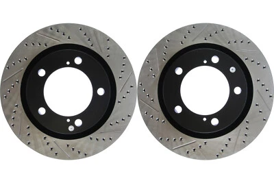 Front PAIR Stoptech Disc Brake Rotor for 2008-2022 Toyota Sequoia (46284) - Image 1 of 4