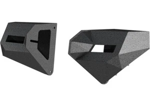 ARIES 2081209 TrailChaser Black Aluminum Front Bumper Corners Only, Select Jeep - Bild 1 von 2
