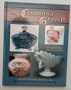 CAMBRIDGE GLASS PRICE GUIDE COLLECTOR'S BOOK Pictures and Price Values - Picture 1 of 1