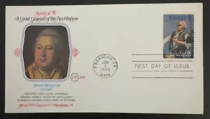 US #1630 13¢ Spirit of 76 Fleetwood FDC - Imagen 1 de 1
