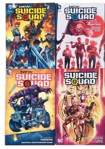 DC New Suicide Squad Complete Set TPB Volume 1 2 3 4 Sean Ryan Harley Quinn VGC - Picture 1 of 9