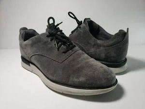 Scarpa da uomo Cole Haan Grand Horizon Oxford II grigio scamosciato - taglia 7,5 M - Foto 1 di 9