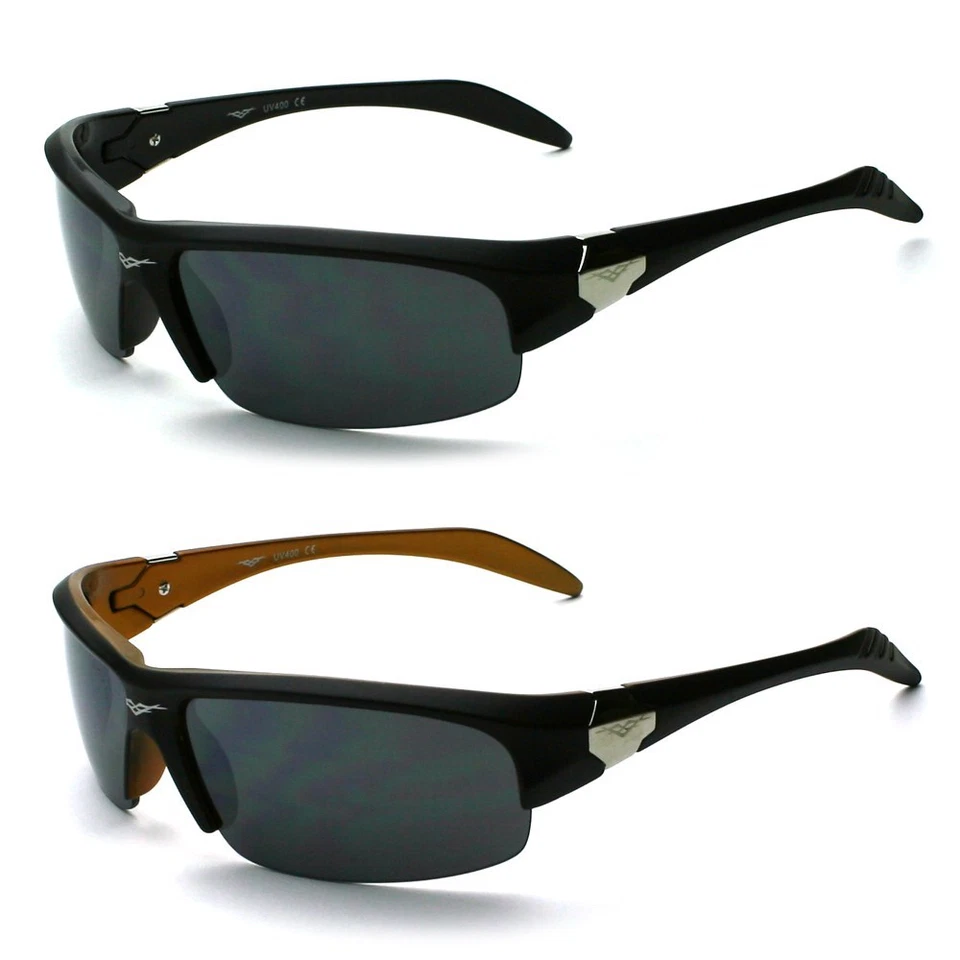 Nuevas gafas de sol deportivas semi-sin montura para hombre antideslumbrantes pesca golf ciclismo conducción Foto 1 de 1