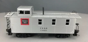HO Roundhouse 3 Window Caboose CB&Q #13501 RTR W/KD’s HO4787 - Picture 1 of 8