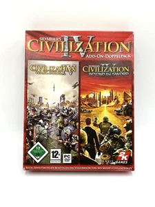 Sid Meier's Civilization IV: Add-On-Doppelpack Warlords Beyond the Sword PC DVDs - Bild 1 von 10