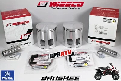 Banshee 68mm 68 mil Big Bore +4 mil Wiseco Pistones Blaster Style 421cc 573M06800 Foto 1 de 4