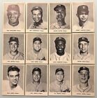 LOT of (12) 1955-1957 Brooklyn Dodgers Picture Pack Photos Jackie Robinson HOF
