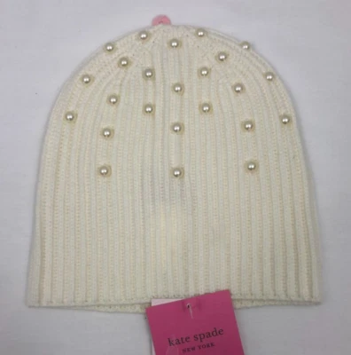 Gorro para mujer Kate Spade Pearl nuevo con etiquetas Foto 1 de 2