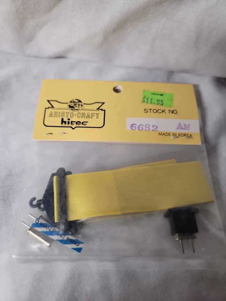 复古 Aristo Craft 遥控汽车零件 #6682 水晶 AM 通道 84 75.87 黄色灰色 — 第 1/1 张图片