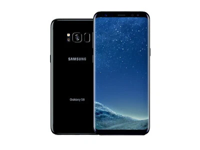 Разблокированный Samsung Galaxy S8 G950U 64 ГБ черный с записью изображения - Изображение 1 из 4