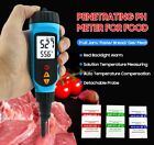   PH818M pH-mètre pour transformation des aliments 2 en 1 aliments et liquides testeur de pH 