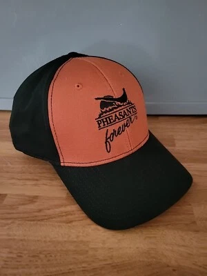 Gorra de béisbol Pheasants Forever Rooster Booster marrón negra con correa OSFA Foto 1 de 4