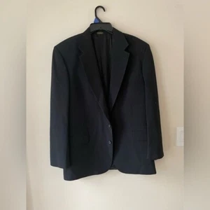 Men’s Oscar De La Renta Black 100% Wool Blazer Size 36R Formal Wedding  - Picture 1 of 9