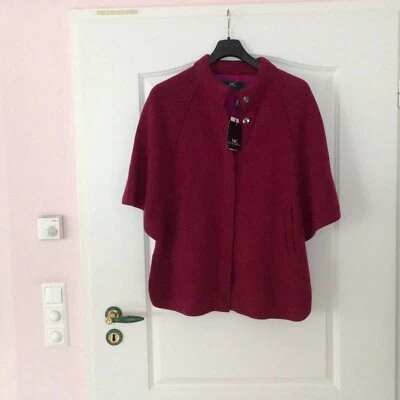 Nice Connection, Damen Strick-Cape, Gr. 40, Kaschmirmischung, Neu mit Etikett - Bild 1 von 4