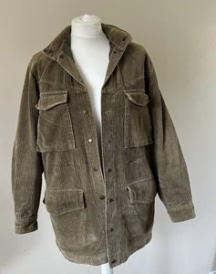 Ladies Corduroy Jacket Size 10 Khaki - Picture 1 of 4