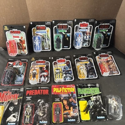 БОЛЬШОЙ ЛОТ ВИНТАЖНАЯ КОЛЛЕКЦИЯ STAR WARS KENNER НОВЫЙ НА КАРТЕ 1:18 3,75 СОЛДАТ - Изображение 1 из 4