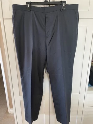 Pantalones de vestir INC International Concepts London para hombre talla 38x32 gris plateado Foto 1 de 4