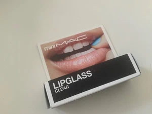 MAC lipglass lip glass lipgloss CLEAR - 7ml mini travel size - new freepost - Picture 1 of 6