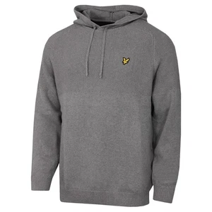 Lyle & Scott Hombre Semilla Costuras Punto Águila Logo Jersey Sudadera 63% OFF - Imagen 1 de 9