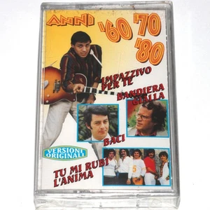 Anni '60 '70 '80 Versioni Originali (Cassette Tape) Italian Pop Rock NEW SEALED - Picture 1 of 4