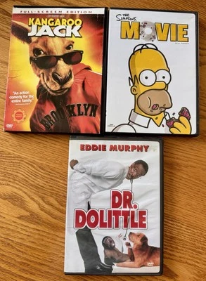 Lot Of Three Family/Kids DVD Movies Foto 1 de 2