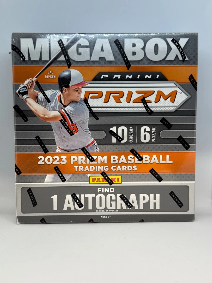 2023 Panini Prizm Baseball Mega Box – Sealed – 1 Autograph! 🔥🔥🔥🔥 - Image 1 of 1