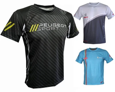 T-shirt Peugeot Sport Motorsport Racing Tuning Rally Race Street maglietta grafica 7 - Immagine 1 di 3