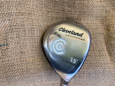 Cleveland LAUNCHER 15° Fairway Wood ⛳ Launcher Gold 65g Graphite Stiff - Image 1 of 4