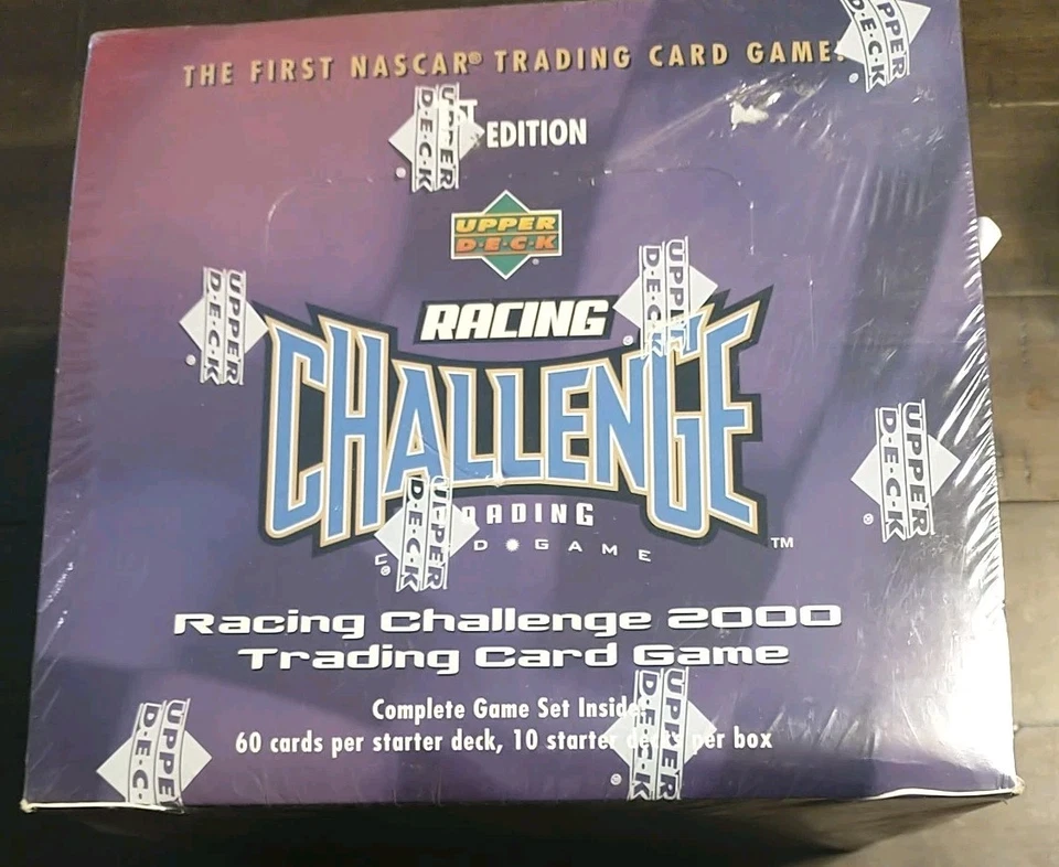 2000 Upper Deck 1st Edition Racing Challenge Trading Card Game Sealed Box - Image 1 of 4