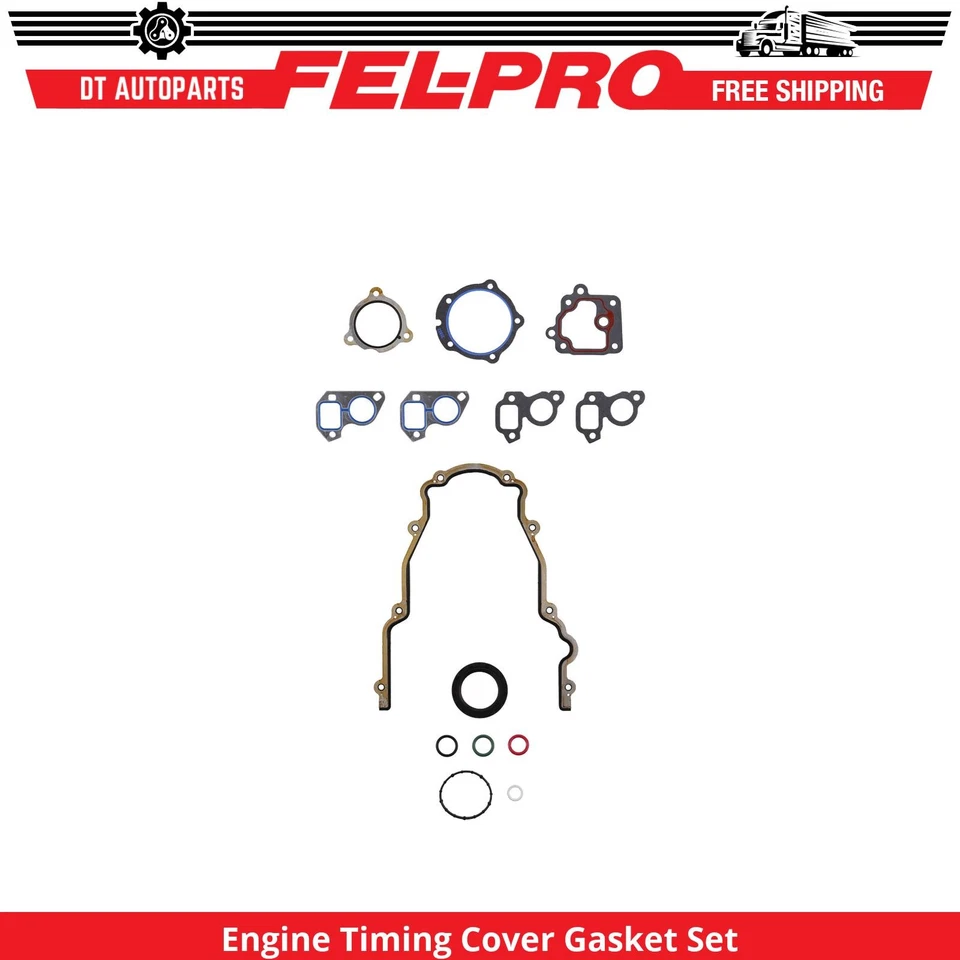 Juego de juntas de cubierta de distribución de motor Fel-Pro para Chevrolet Suburban 1500 2007-2014 Foto 1 de 1