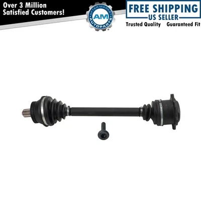 Front Left CV Axle Shaft Fits 1998-2001 Audi A6 1998-2004 A6 Quattro 02-2003 S6 - Image 1 of 4