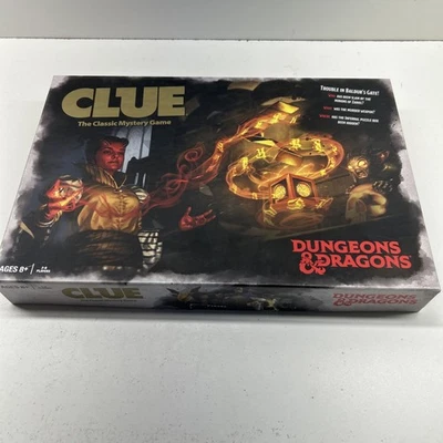 Dungeons & Dragons Clue Board Game Complete D&D Hasbro 2019 Complete - Image 1 of 4