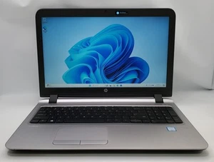 HP ProBook 450 G3 15.6'' Core i5-6200U @ 2.30GHz 8GB RAM 256GB SSD Win 11 Pro - Picture 1 of 7