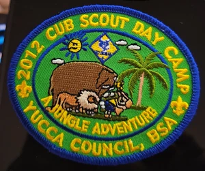 BSA Yucca Council - Cub Scout Day Camp 2012 - Elephant-Lion - A Jungle Adventure - Picture 1 of 1