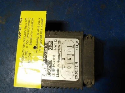 Ventilador de refrigeración tipo chasis ECM 215 CL500 compatible con 00-06 MERCEDES CLASE CL 227226 Foto 1 de 2