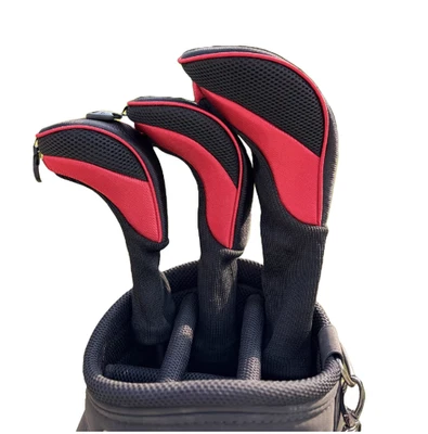 Golf Wood Head Covers Club Set 1 3 5 Driver Fairway Hybrid Replacement UK Gift - Image 1 of 4