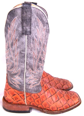 BOTAS DE VAQUERO Anderson Bean Horsepower HP1823 Seas the Day punta cuadrada para hombre 8,5 D Foto 1 de 4