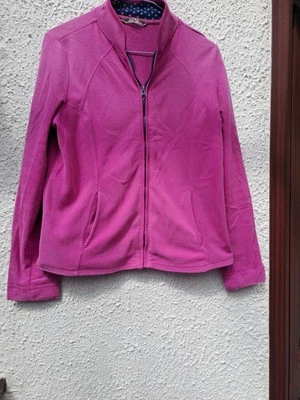 REGATTA: Chaqueta polar con cuello rosa manga L para dama UK12 a través UK M  Foto 1 de 4