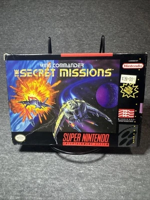 Wing Commander: The Secret Missions Super Nintendo Entertainment System CIB 2 - Image 1 of 4