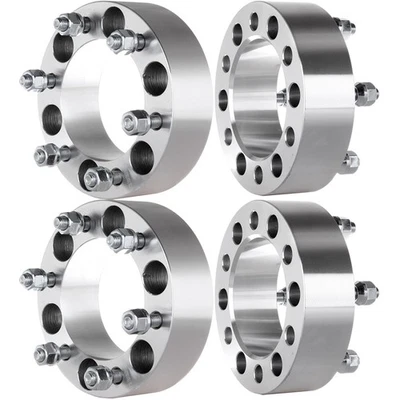 4 pcs 12x1.5 Wheel Spacers 2" 6x5.5 For Toyota 4Runner Tundra Tacoma Pickup 6 Lu - Image 1 of 4